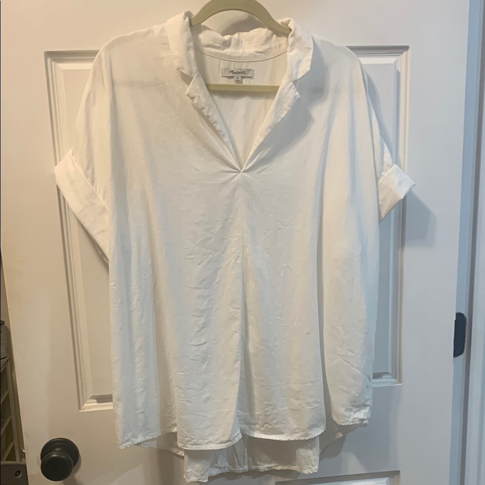 White Linen Women's Top by Madewell